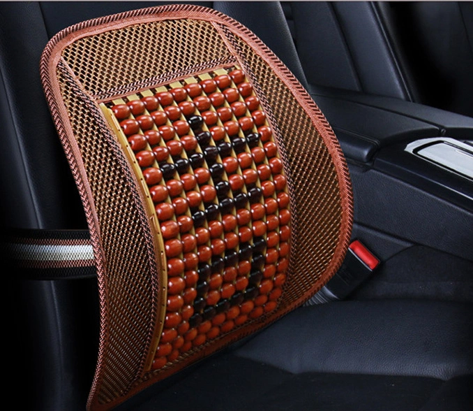 Wooden Bead Car Seat Cushion Lumbar Support