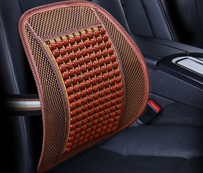 Wooden Bead Car Seat Cushion Lumbar Support